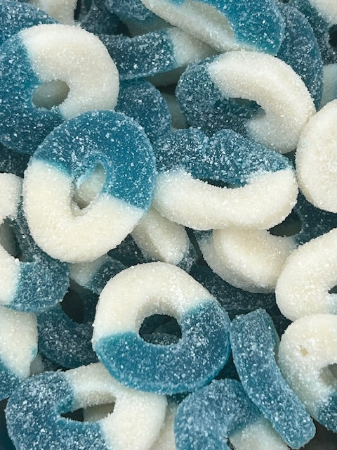 Blue Raspberry Rope Candy Recipe Blue Raspberry Rings – Beachside Candy